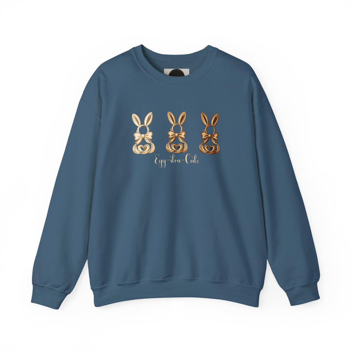 Bunny Trio Sweatshirt: Egg-stra Cute Rabbit Shirt