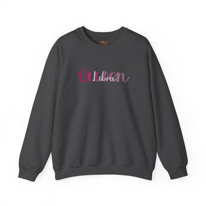 Queen Libra Sweatshirt: Zodiac Astrology Crewneck