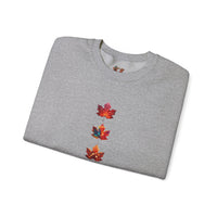 Canadian Heart Leaves Sweatshirt – Unique & Cozy Design