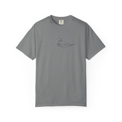 Wave Starfish T-Shirt: Comfort Colors Coastal Tee