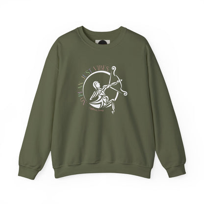 Sagittarius Zodiac Sweatshirt: No Plan Just Vibes