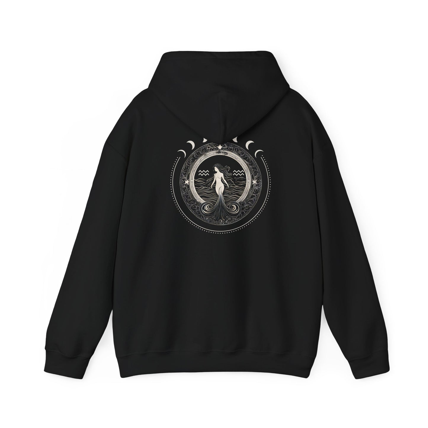 Aquarius Zodiac Hoodie: Astrology Graphic Sweatshirt