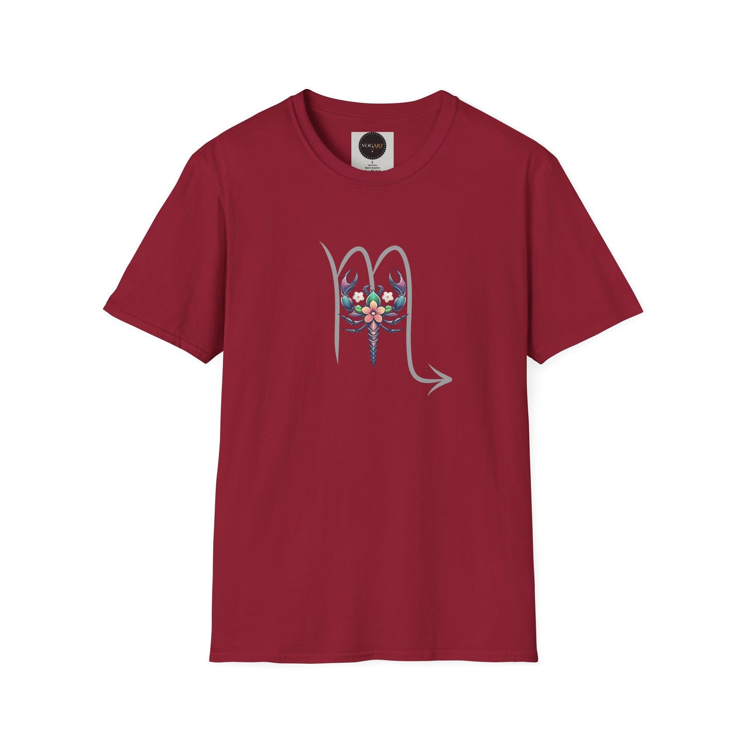 Scorpio Zodiac T-Shirt: Floral Astrology, Boho Horoscope Gift