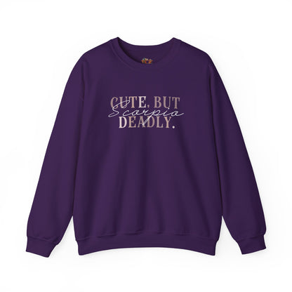 Scorpio Sweatshirt: But Deadly Zodiac Gift
