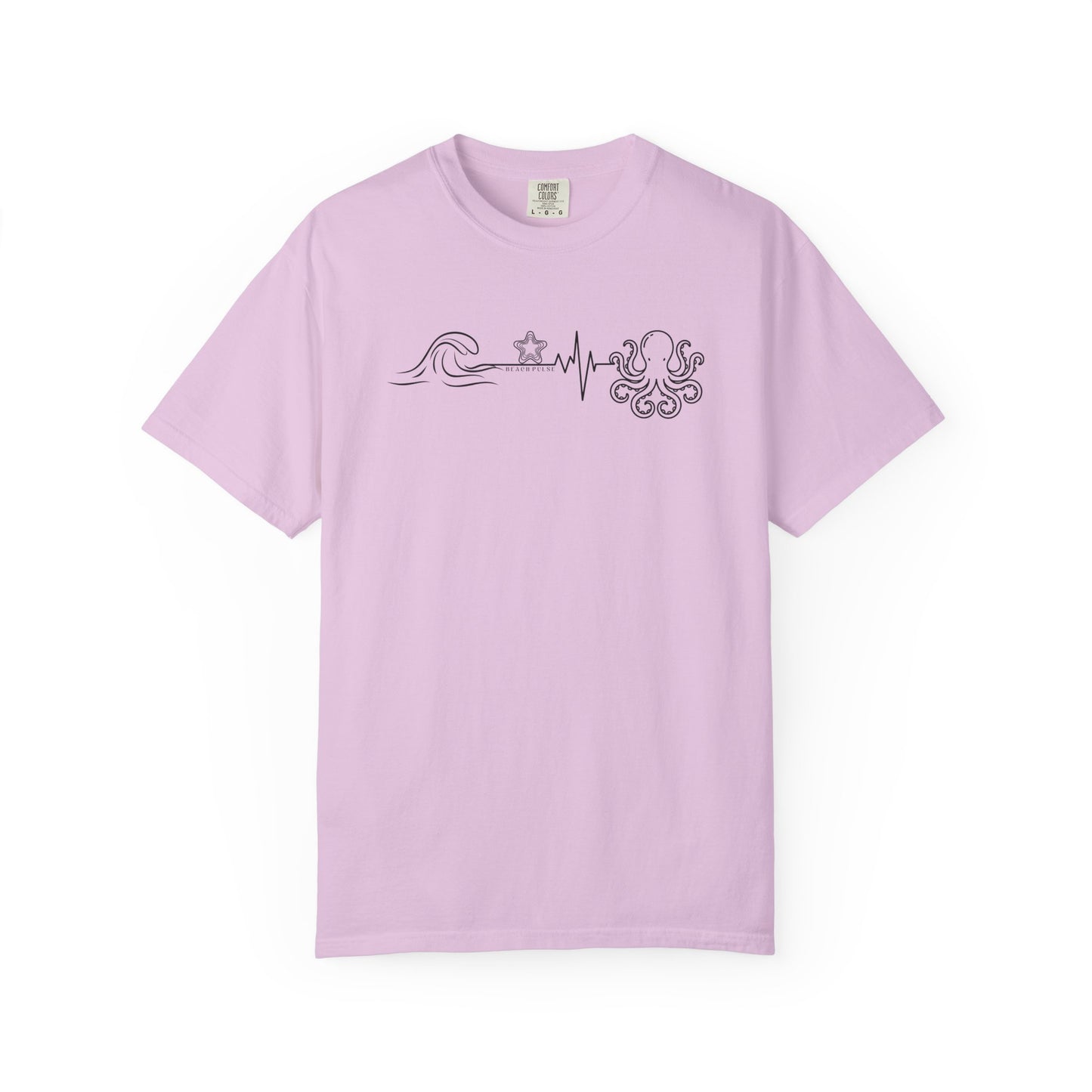 Beach Pulse T-shirt: Comfort Colors Summer Shirt