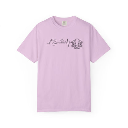 Beach Pulse T-shirt: Comfort Colors Summer Shirt