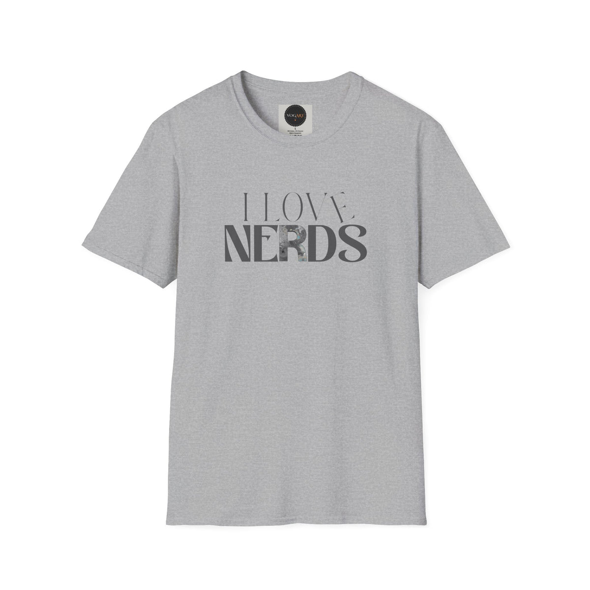 I Love Nerds T-Shirt: Funny Geeky Tee