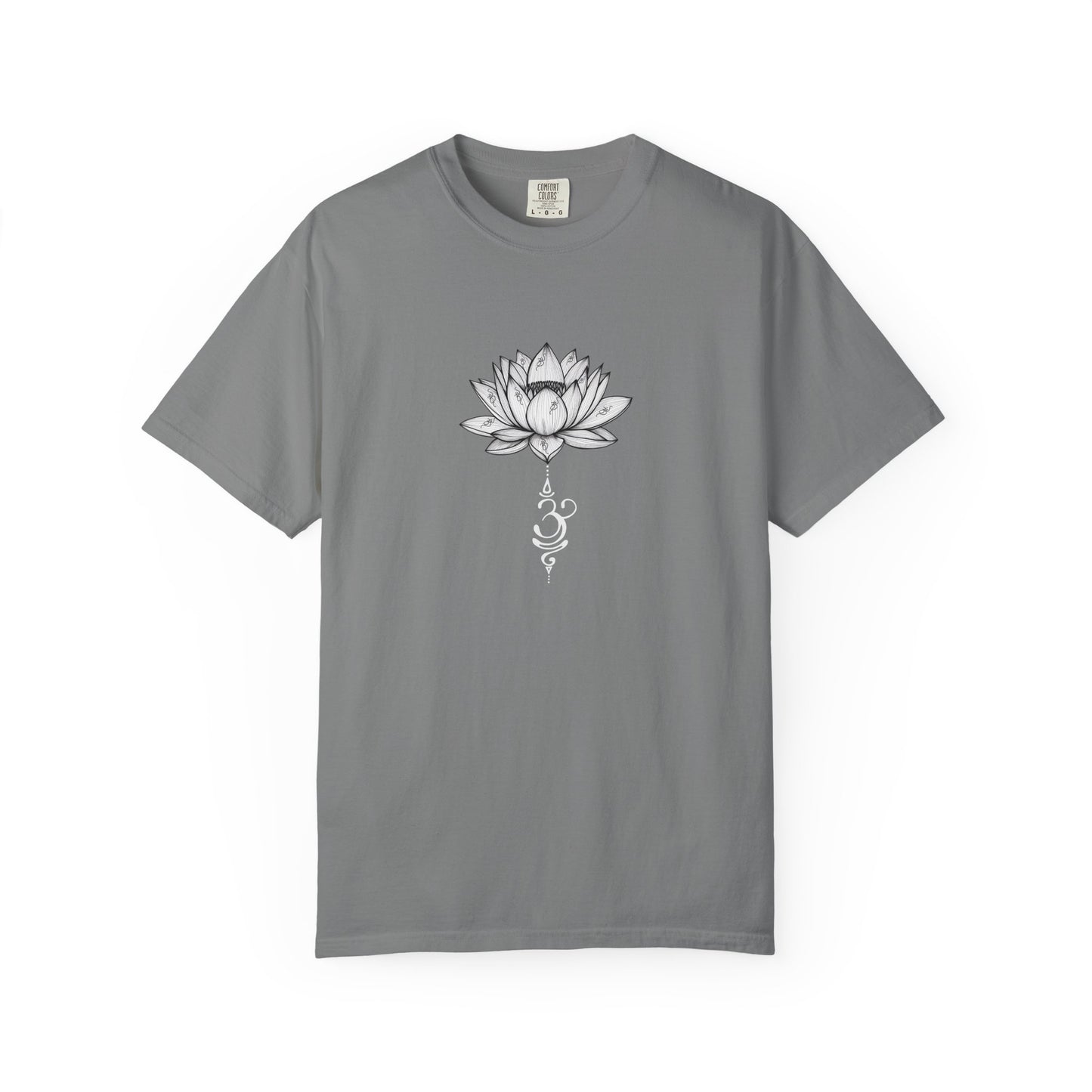 Lotus Flower Om Yoga T-Shirt: Spiritual Boho Chakra Tee