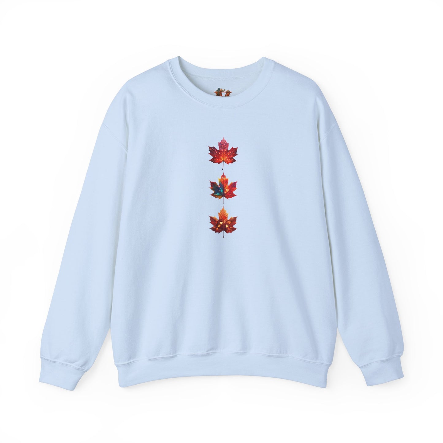 Canadian Heart Leaves Sweatshirt – Unique & Cozy Design