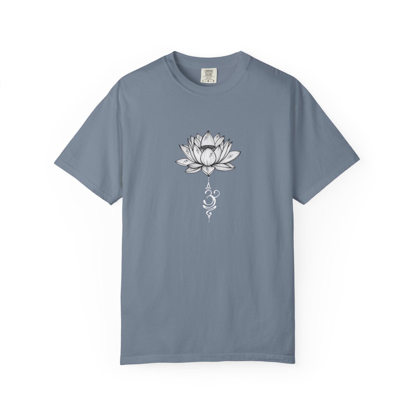 Lotus Flower Om Yoga T-Shirt: Spiritual Boho Chakra Tee