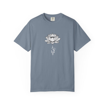 Lotus Flower Om Yoga T-Shirt: Spiritual Boho Chakra Tee