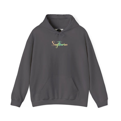 Sagittarius Pastel Hoodie: Astrology Hooded Sweatshirt
