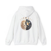 Gemini Hoodie – Moon Phases & Constellation Zodiac Pullover