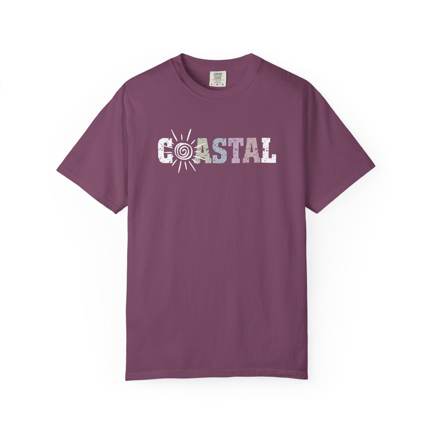 Coastal Graphic Tee: Comfort Colors Beach Summer Shirt