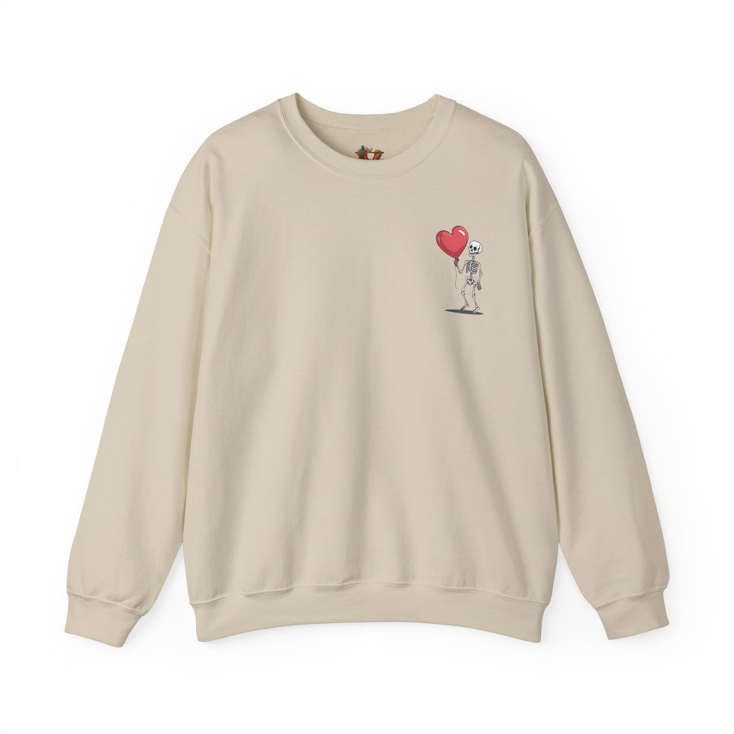 Skeleton Heart Balloon Sweatshirt – Cozy And Warm