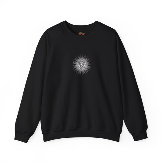 Ornate Sun Lion Sweatshirt - Classic Fit