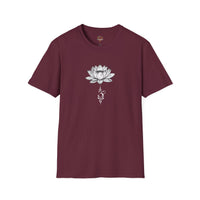 Spiritual T-shirt Om Blossom - Flower Design - Vogart