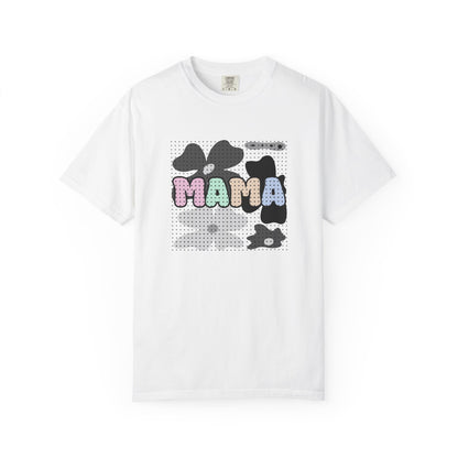 Mama Floral Shirt: Comfort Colors Pastel Mom Shirt