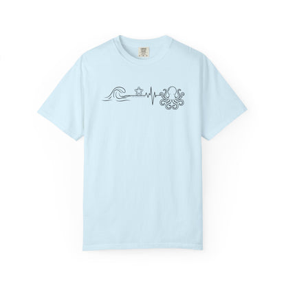 Beach Pulse T-shirt: Comfort Colors Summer Shirt