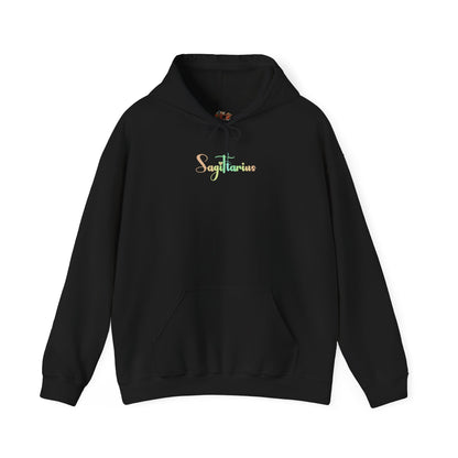 Sagittarius Pastel Hoodie: Astrology Hooded Sweatshirt