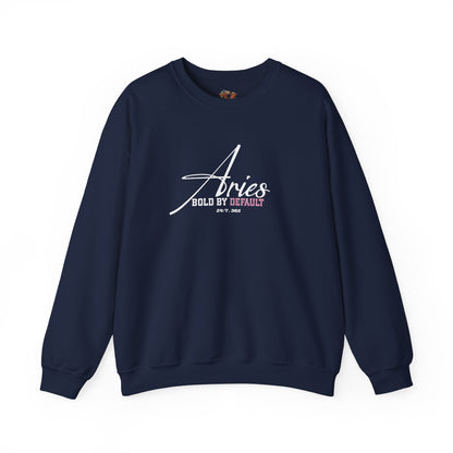 Aries Crewneck Sweatshirt: Bold by Default