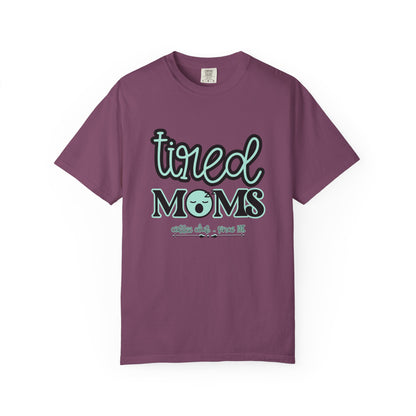 Tired Moms Coffee Club Shirt: Funny Mom T-shirt
