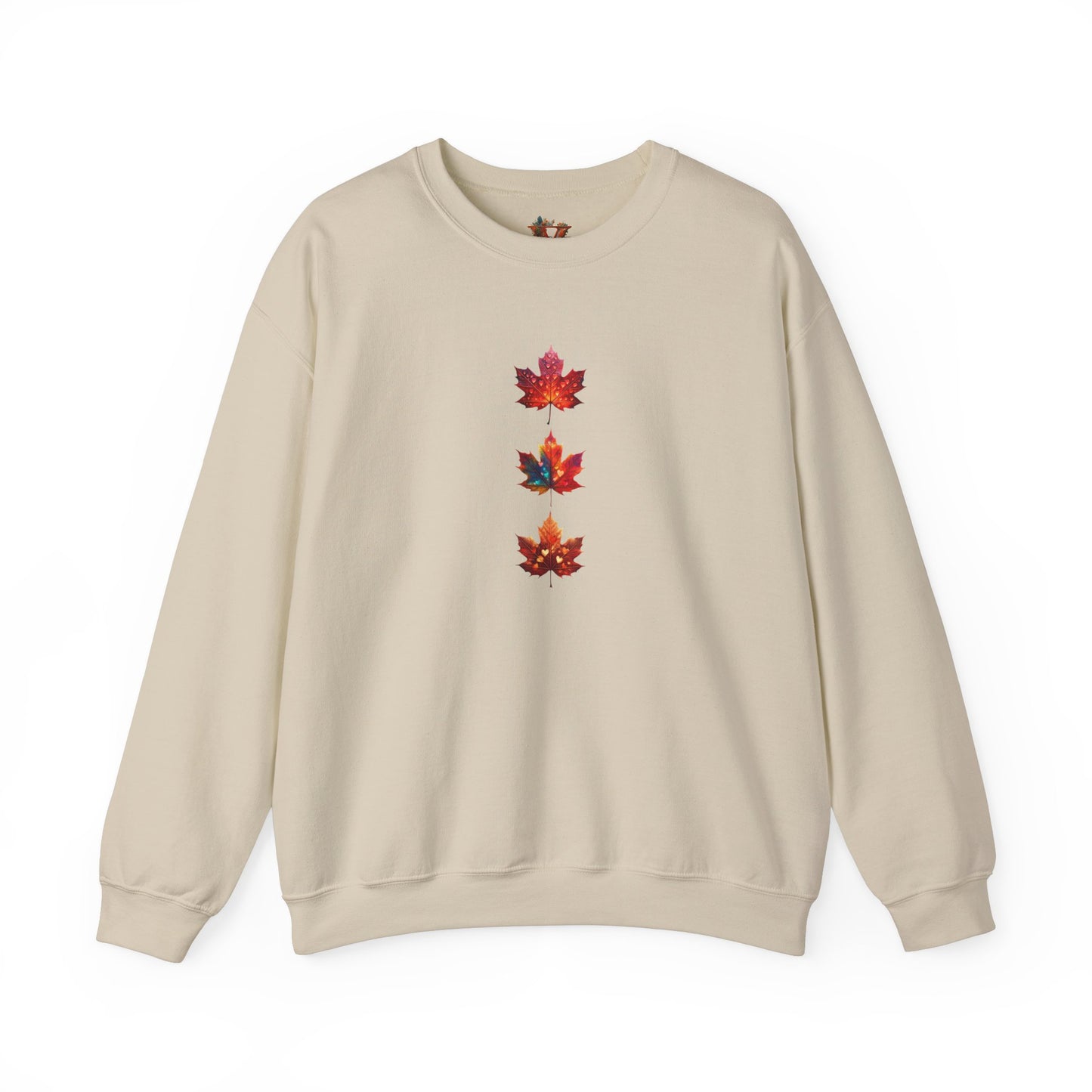 Canadian Heart Leaves Sweatshirt – Unique & Cozy Design