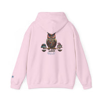 Libra Zodiac Hoodie – Balance and Composure Owl Design