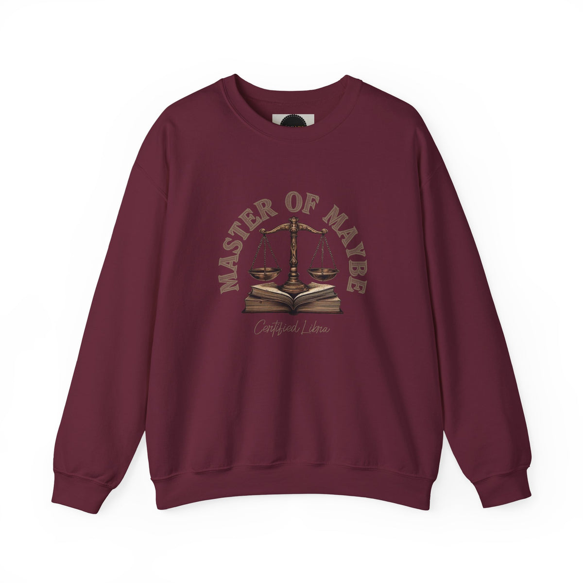 Sarcastic Libra Sweatshirt: Master of Maybe Shirt