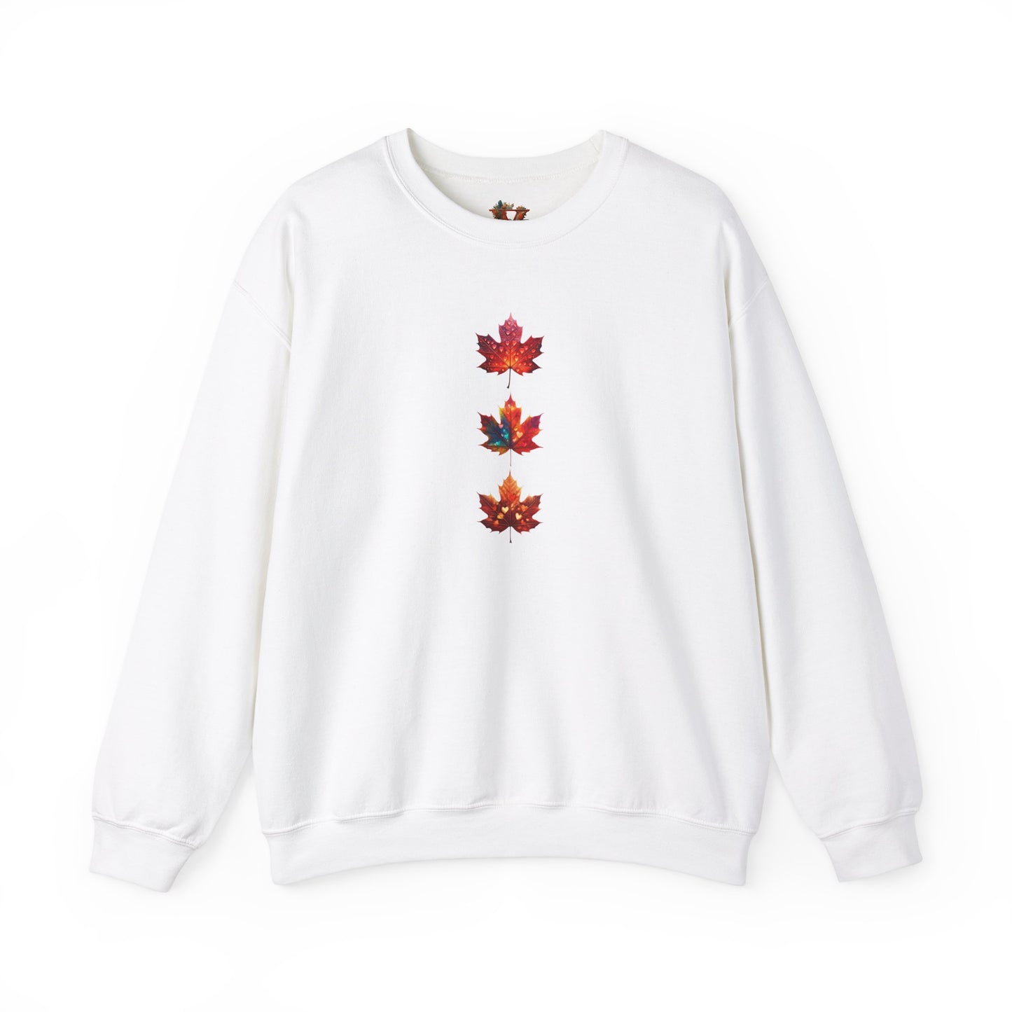 Canadian Heart Leaves Sweatshirt – Unique & Cozy Design