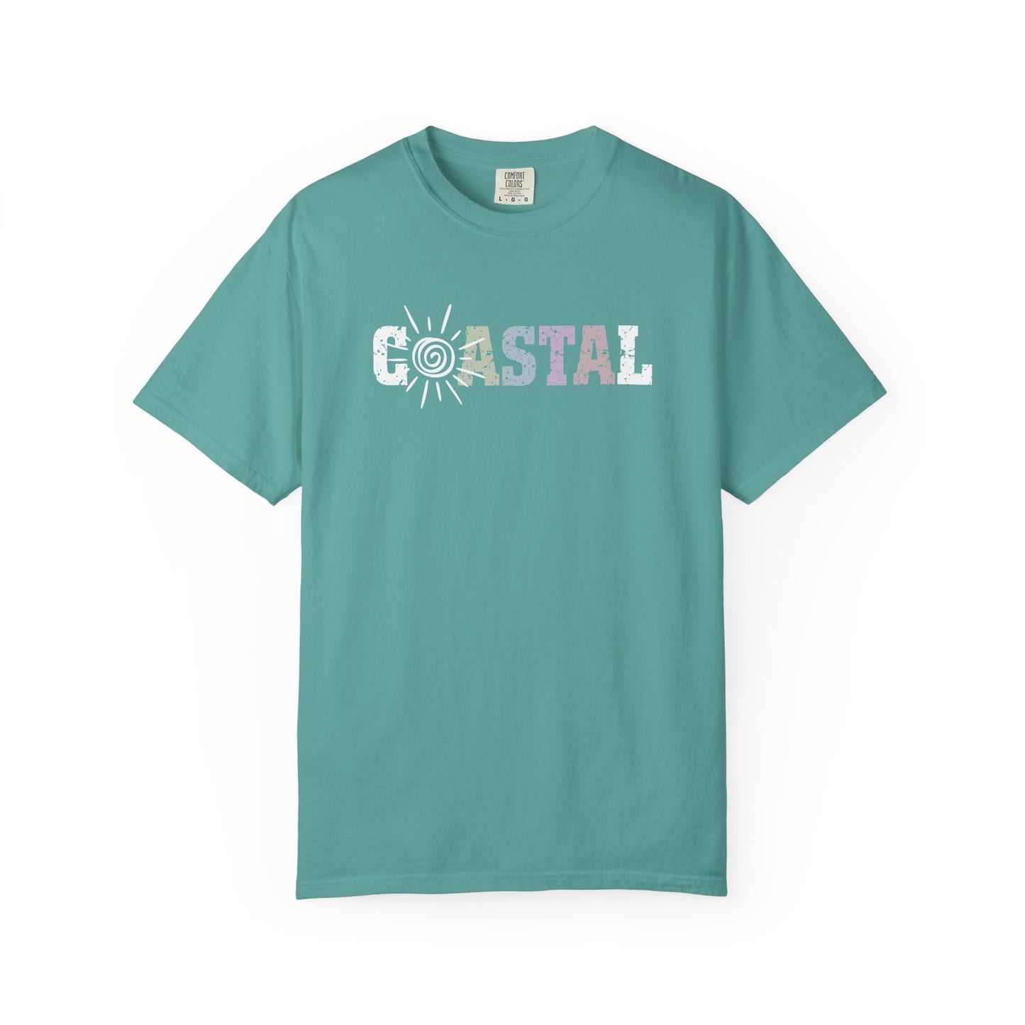 Coastal Graphic Tee: Comfort Colors Beach Summer Shirt