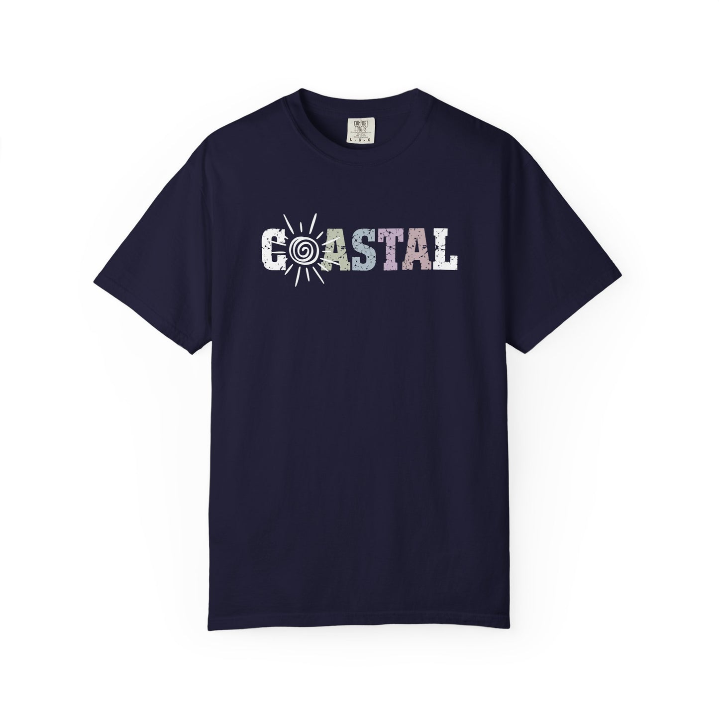 Coastal Graphic Tee: Comfort Colors Beach Summer Shirt