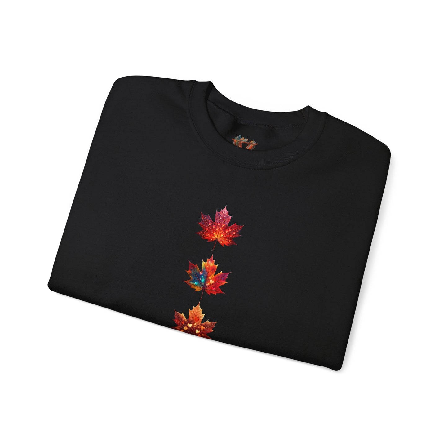 Canadian Heart Leaves Sweatshirt – Unique & Cozy Design