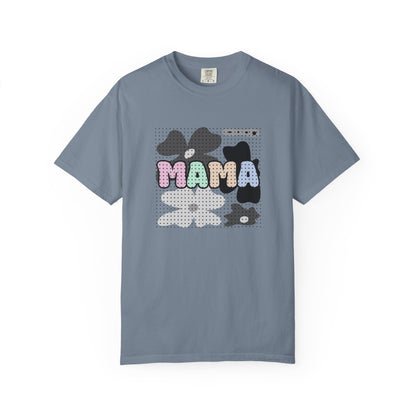 Mama Floral Shirt: Comfort Colors Pastel Mom Shirt