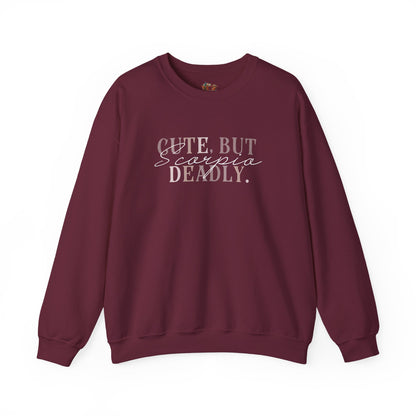 Scorpio Sweatshirt: But Deadly Zodiac Gift
