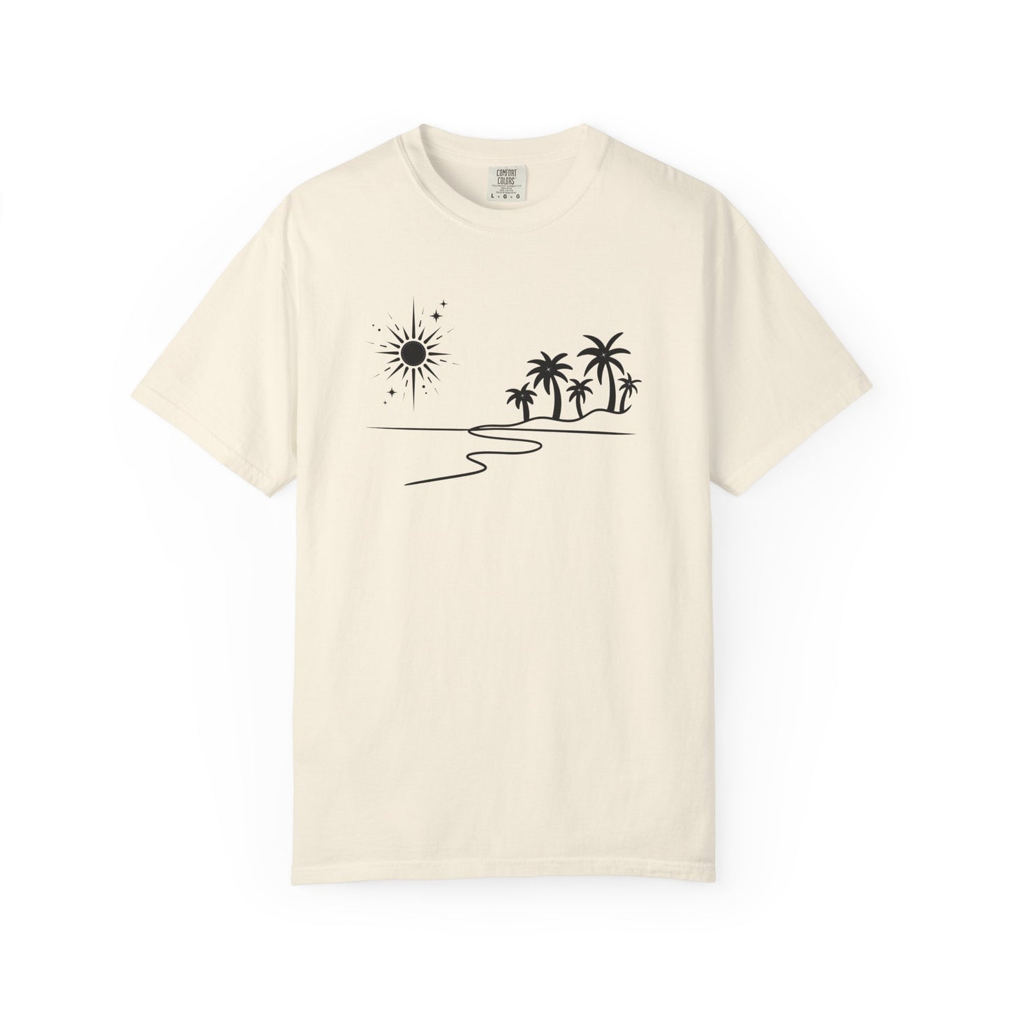 Celestial Beach Comfort Colors Shirt: Summer Graphic Tee