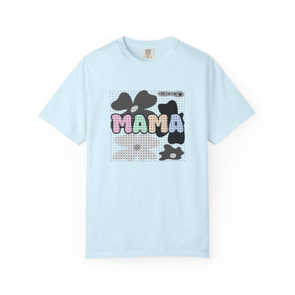 Mama Floral Shirt: Comfort Colors Pastel Mom Shirt