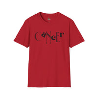 Duality Cancer T‑Shirt – Bold Zodiac Wordmark Tee - Vogart