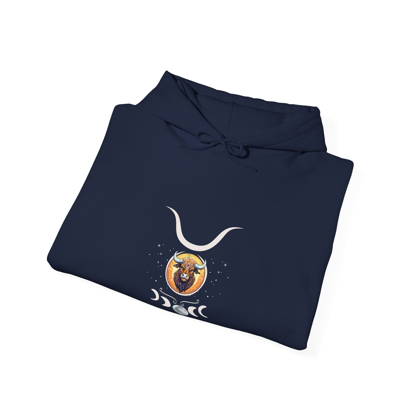 Taurus Zodiac Hoodie - Front And Left Sleeve Design - Soft & Warm - Vogart 