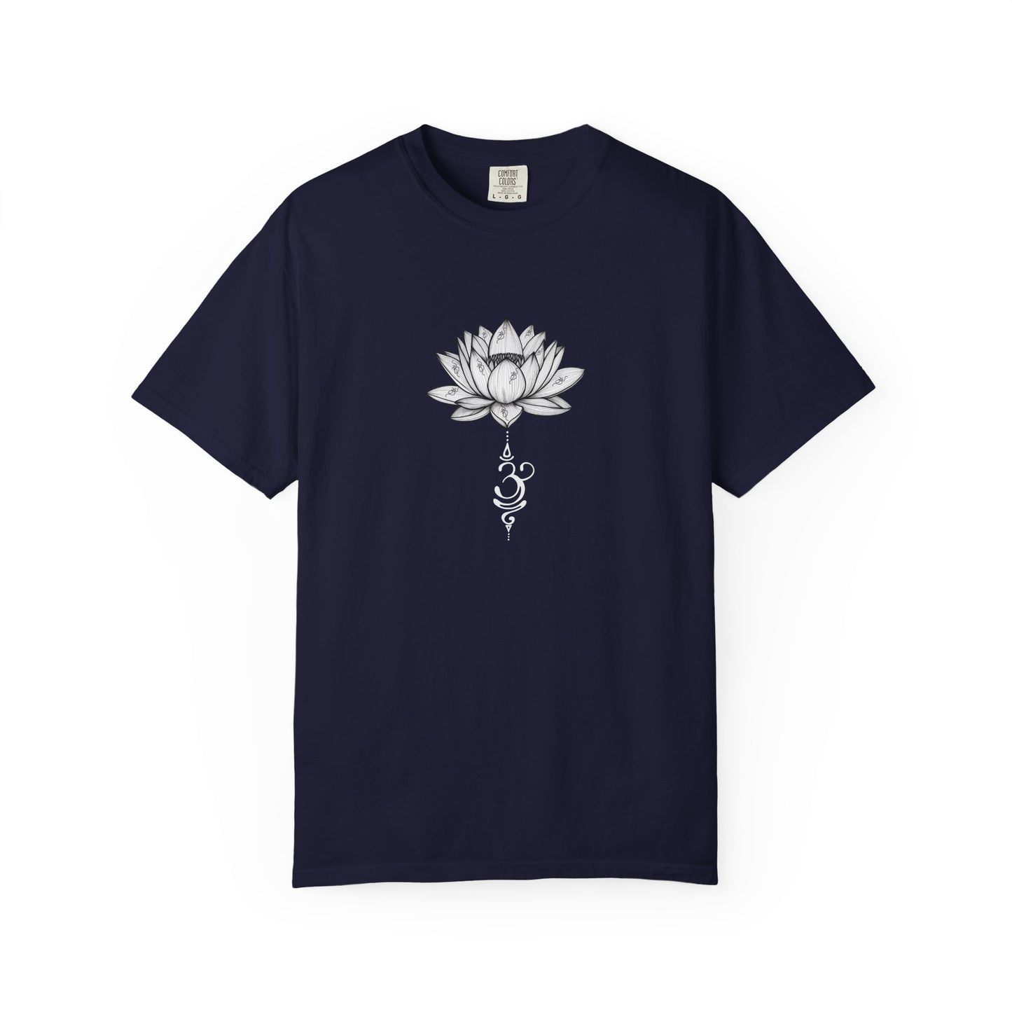 Lotus Flower Om Yoga T-Shirt: Spiritual Boho Chakra Tee