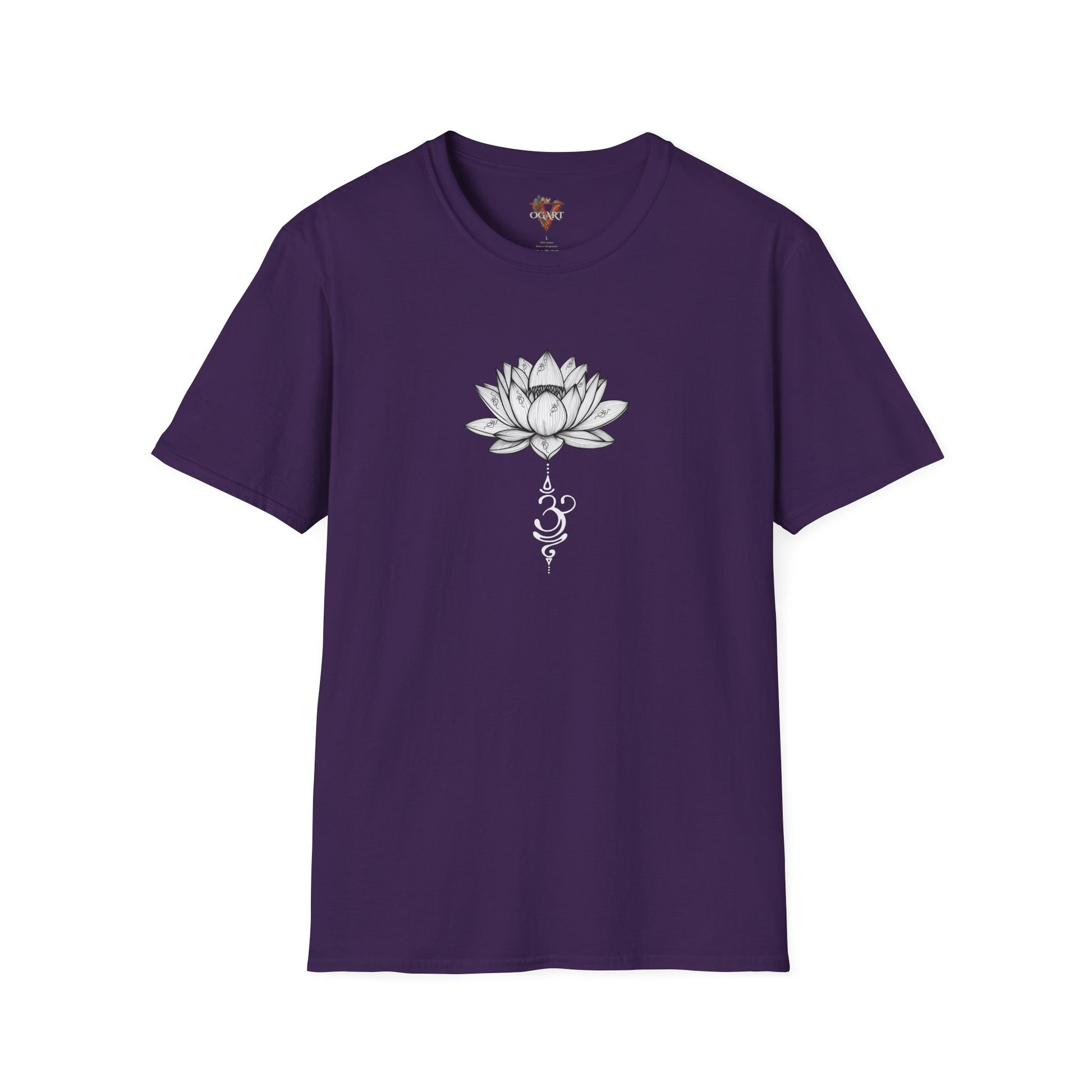 Spiritual T-shirt Om Blossom - Flower Design - Vogart