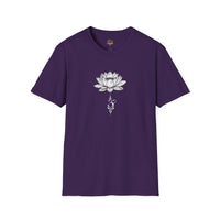 Spiritual T-shirt Om Blossom - Flower Design - Vogart