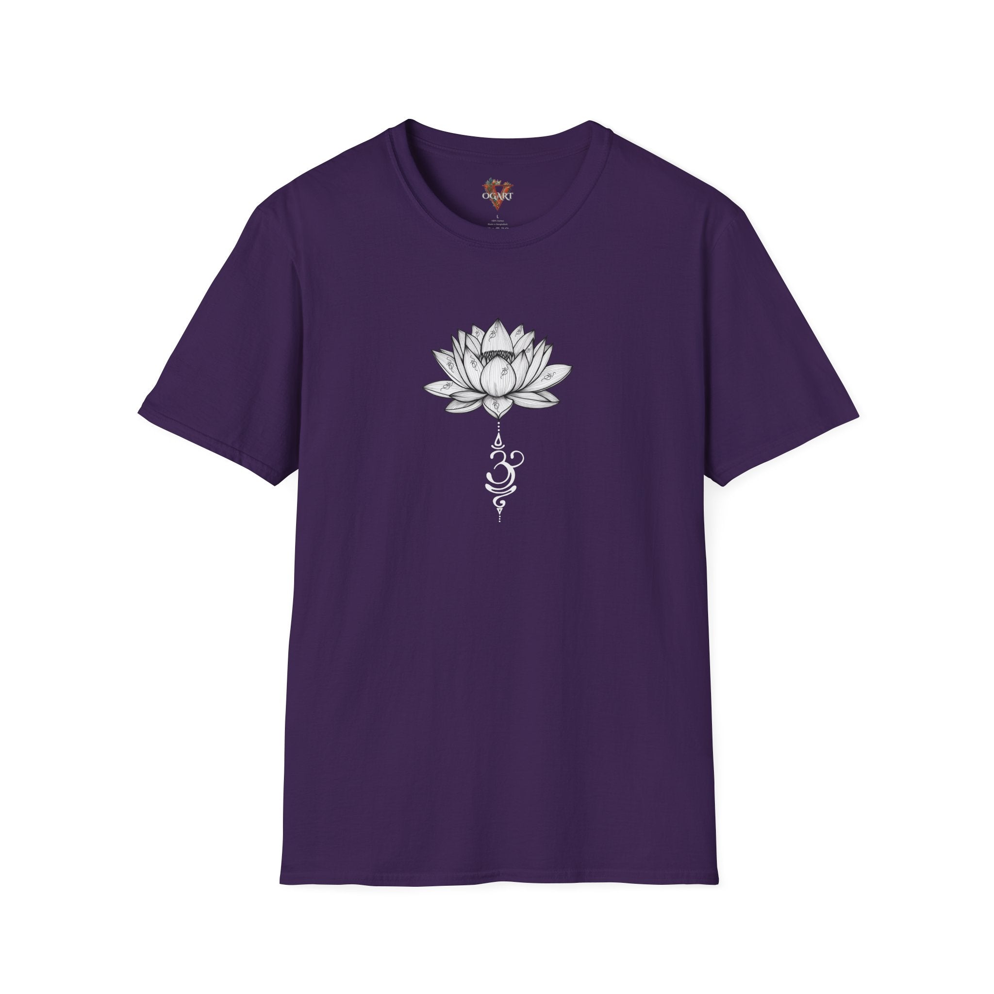 Spiritual T-shirt Om Blossom - Flower Design - Vogart
