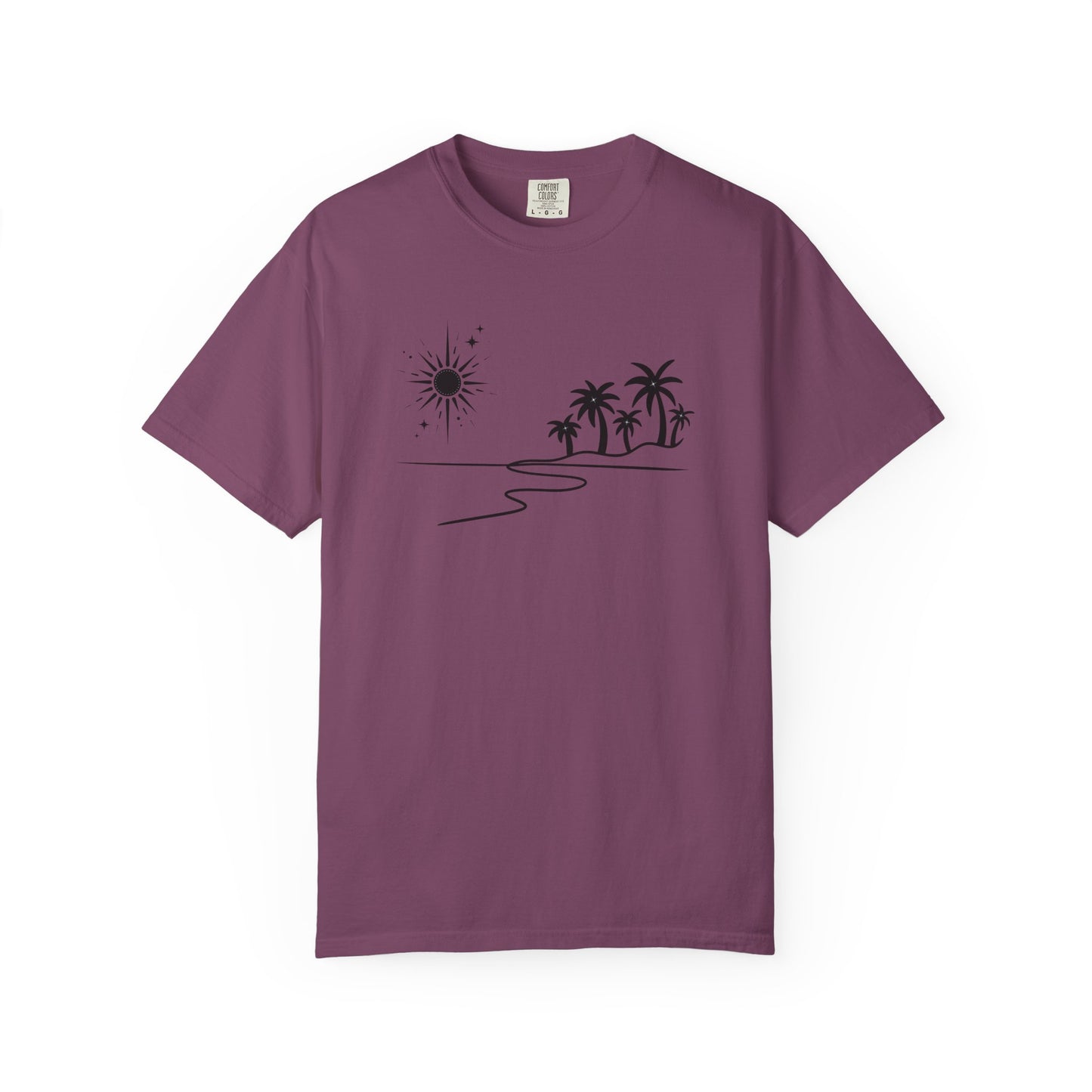 Celestial Beach Comfort Colors Shirt: Summer Graphic Tee
