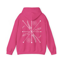 Mystic Bloom Compass” Hoodie – Vogart Exclusive