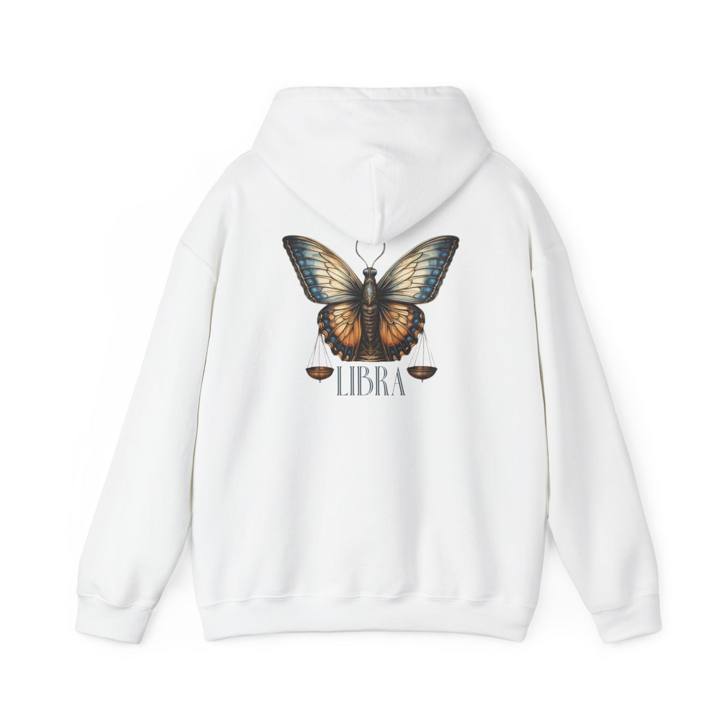 Libra Butterfly Balance Hoodie - Cozy And Warm