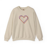 3D Colorful Heart Sweatshirt – Comfort and Artistry