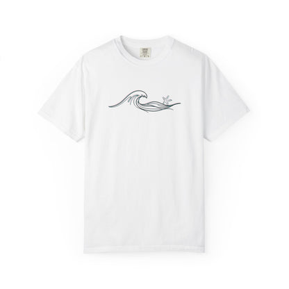 Wave Starfish T-Shirt: Comfort Colors Coastal Tee