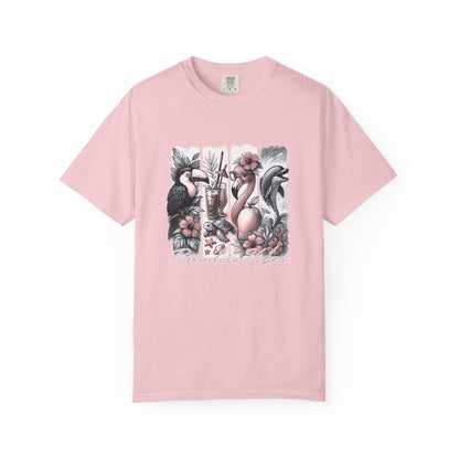Tropical Beach T-Shirt: Coastal Summer Vacation Tee