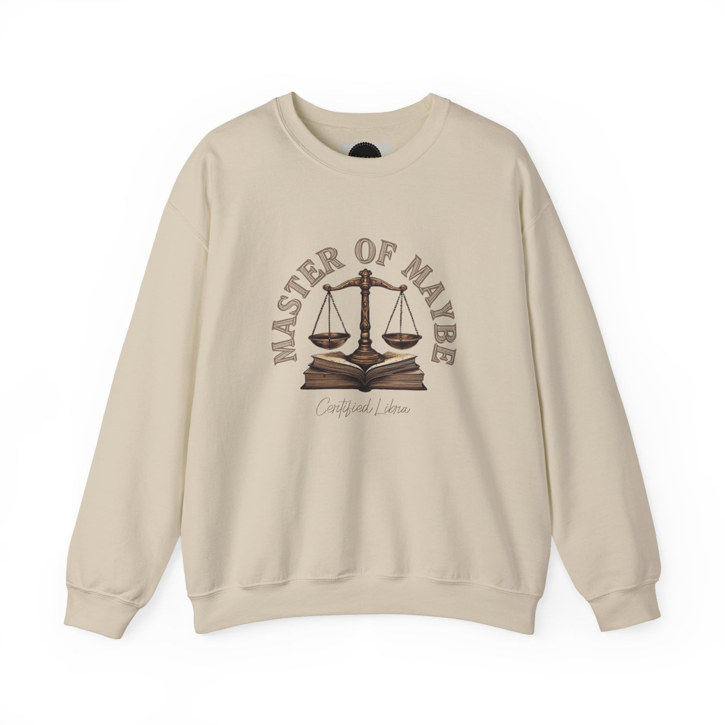 Sarcastic Libra Sweatshirt: Master of Maybe Shirt